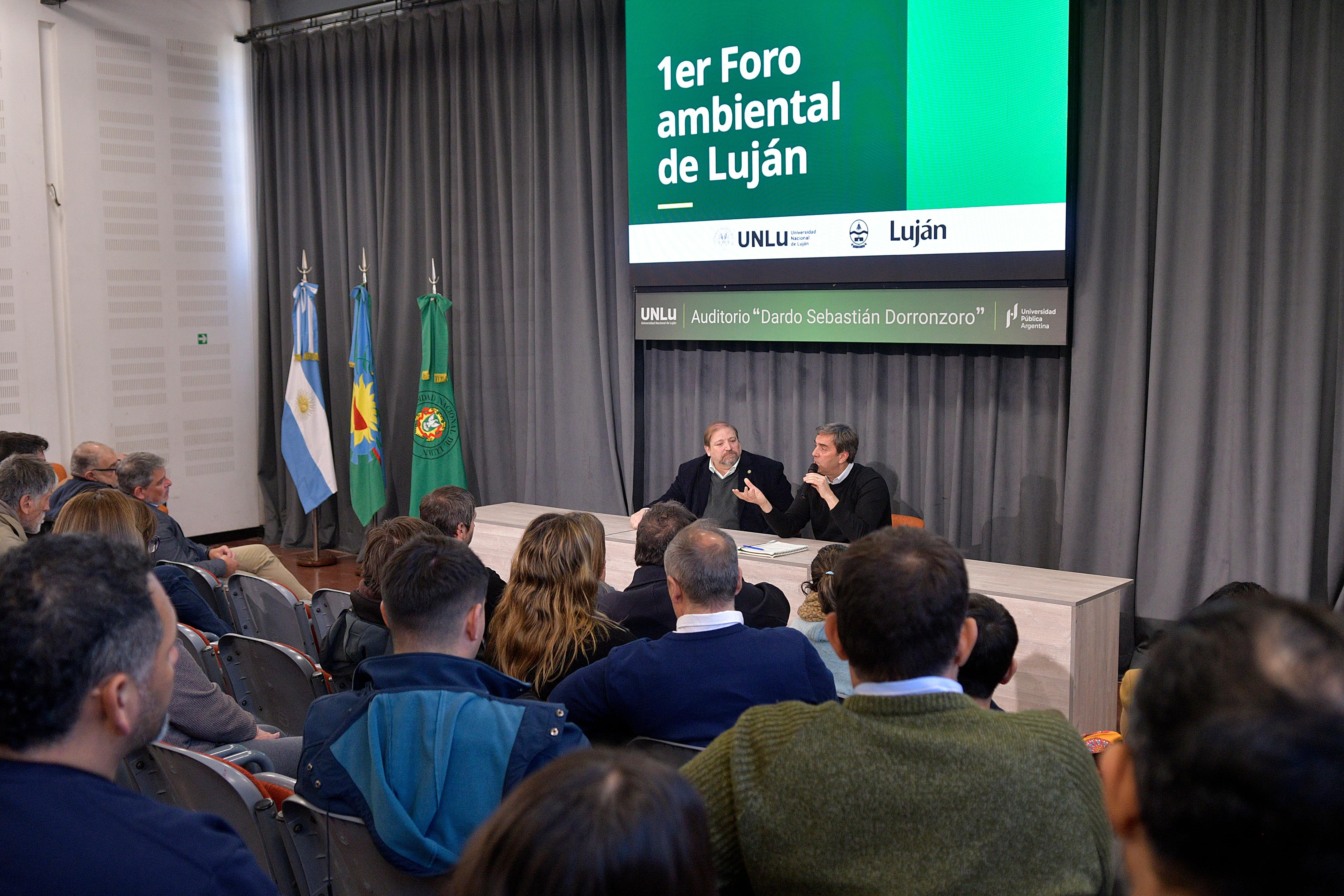 Cierre del Foro Ambiental de Luján